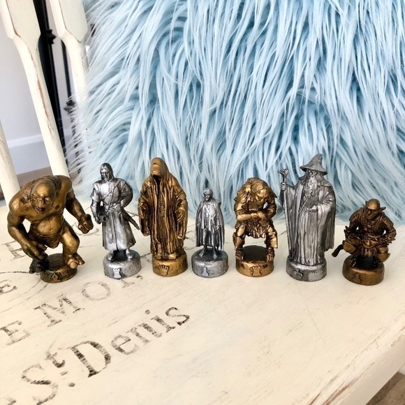 Lord Of The Rings, 2002, Vintage, Chess Set, The Fellowship Of The‎ Rings - Picture 7 of 15